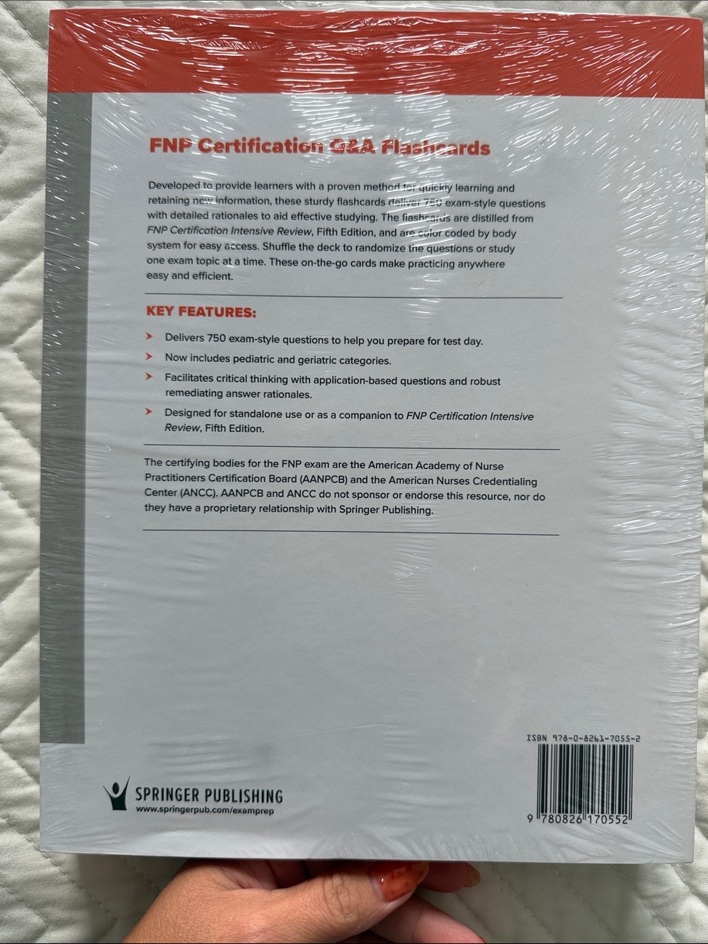 FNP Certification Intensive Review Book - White/Red - Picture 4 of 5